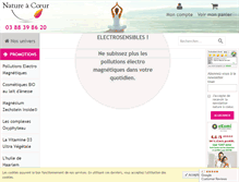 Tablet Screenshot of natureacoeur.fr
